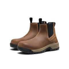 Men's Evanston Chelsea Waterproof Work Boot (Soft Toe)